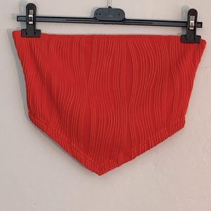 SHEIN triangle bandeau top S